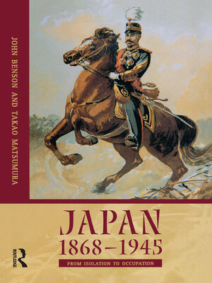 cover image of Japan 1868-1945